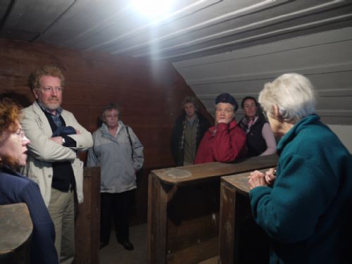 Scottish Redundant Churches Trust trustees at Nigg Old Church